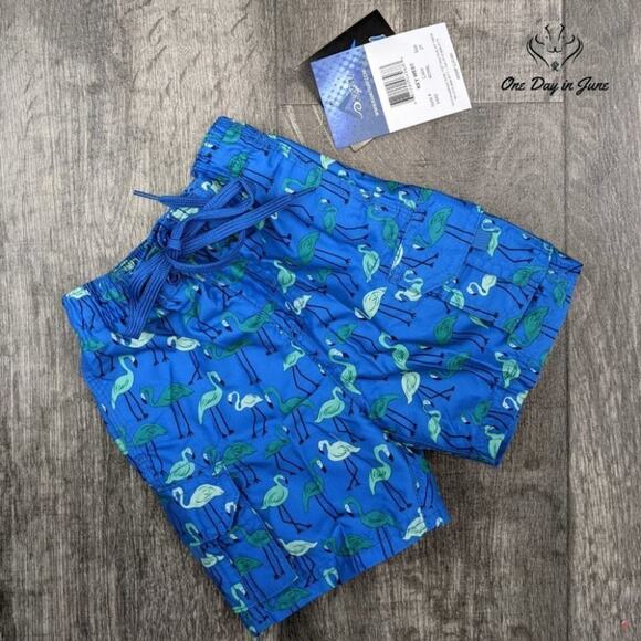 Kanu Surf Line Up Quick Dry UPF 50+ Swim Trunks Size 2T - Picture 3 of 4